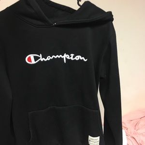 Champion black hoodie